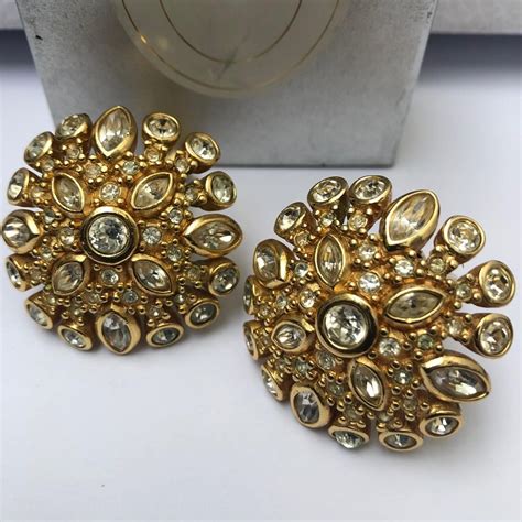 vintage dior earrings